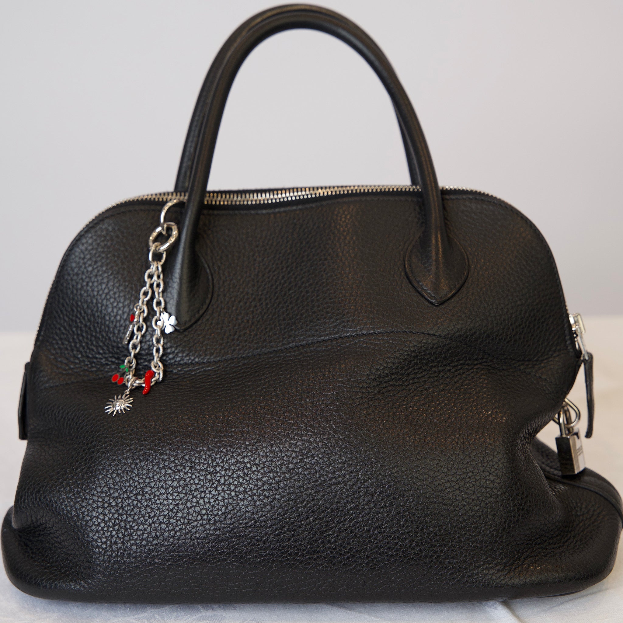 BIJOU DE SAC CHAINE LUCKY KEEP ARGENT